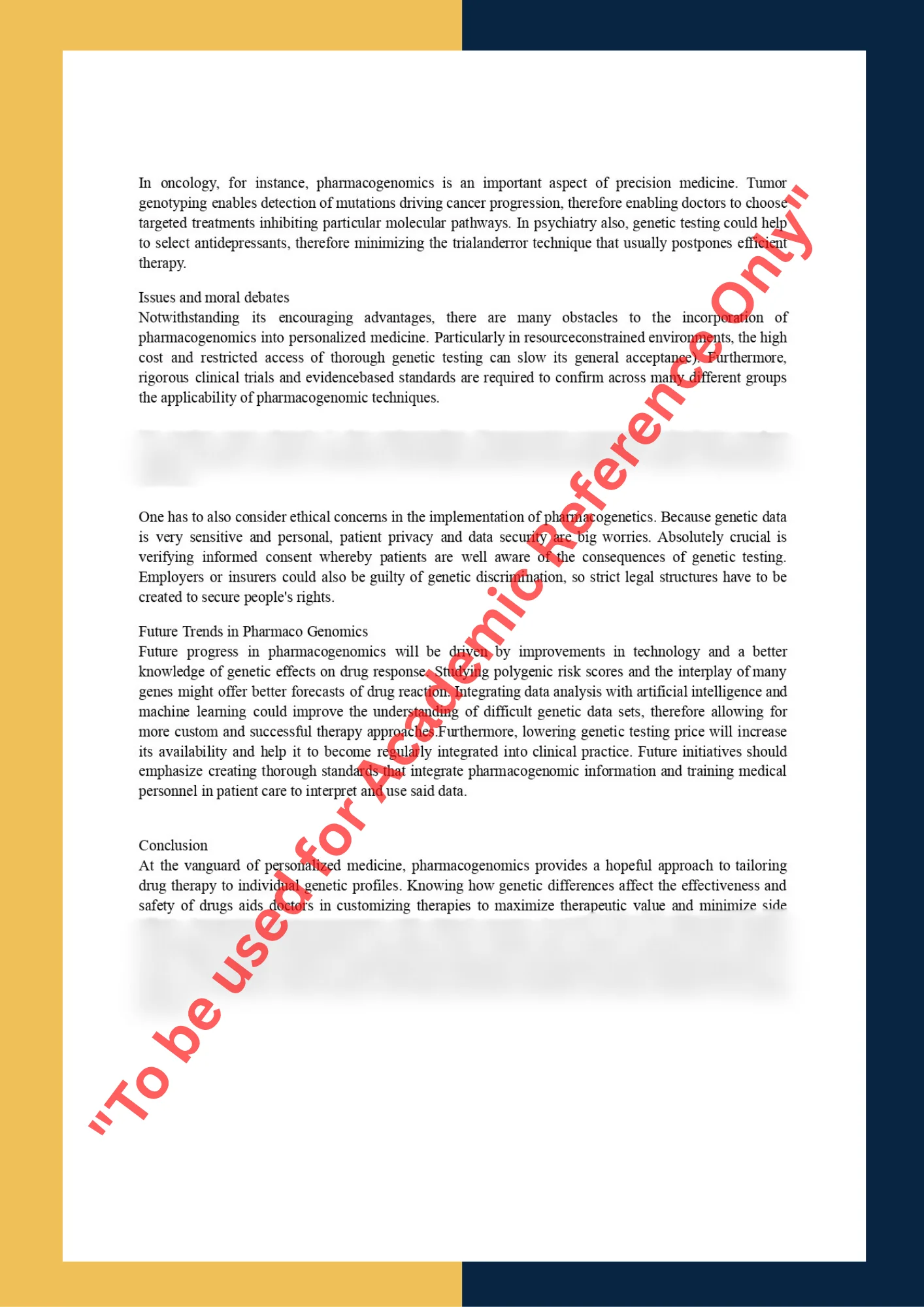 Assignment Sample Of Subject PHAR 501 – Pharmacology 1